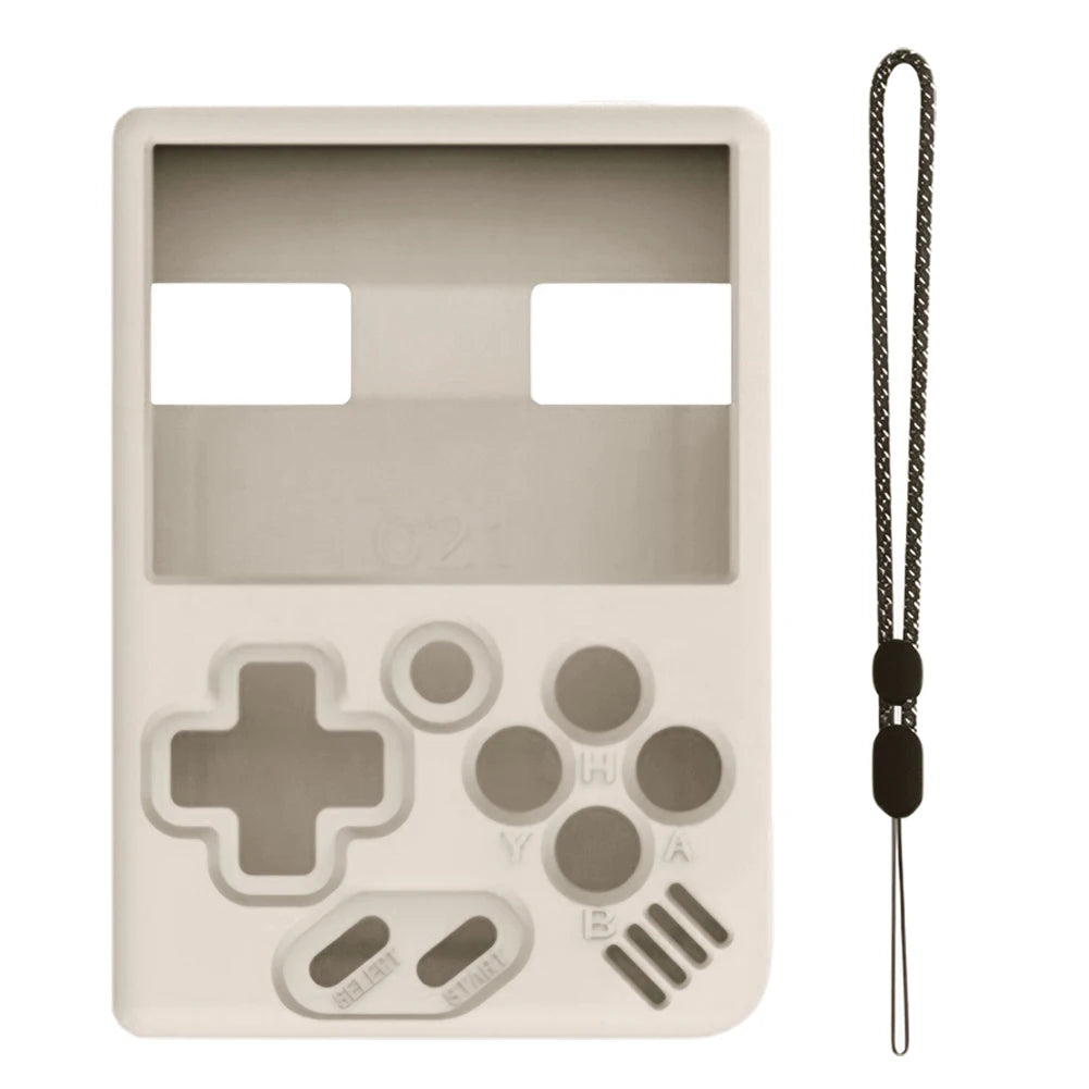 Silicone Protection Skin with Lanyard for MIYOO MINI Plus Game Console