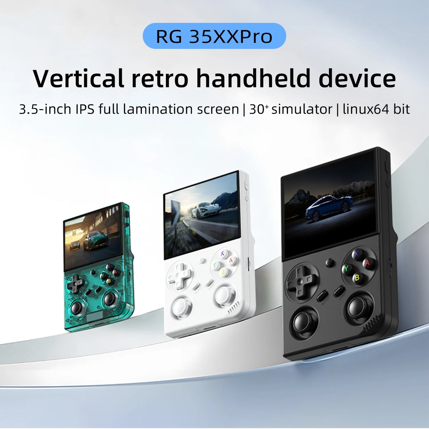 ANBERNIC 64 Bit RG 35XXPRO/RG35XX PLUS Retro Handheld Game Console