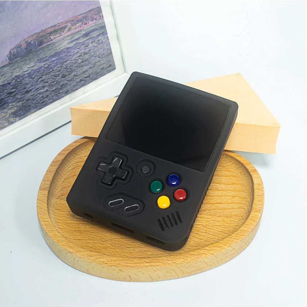 Silicone Protection Skin with Lanyard for MIYOO MINI Plus Game Console